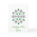 Jasmines, Happy New Year cards