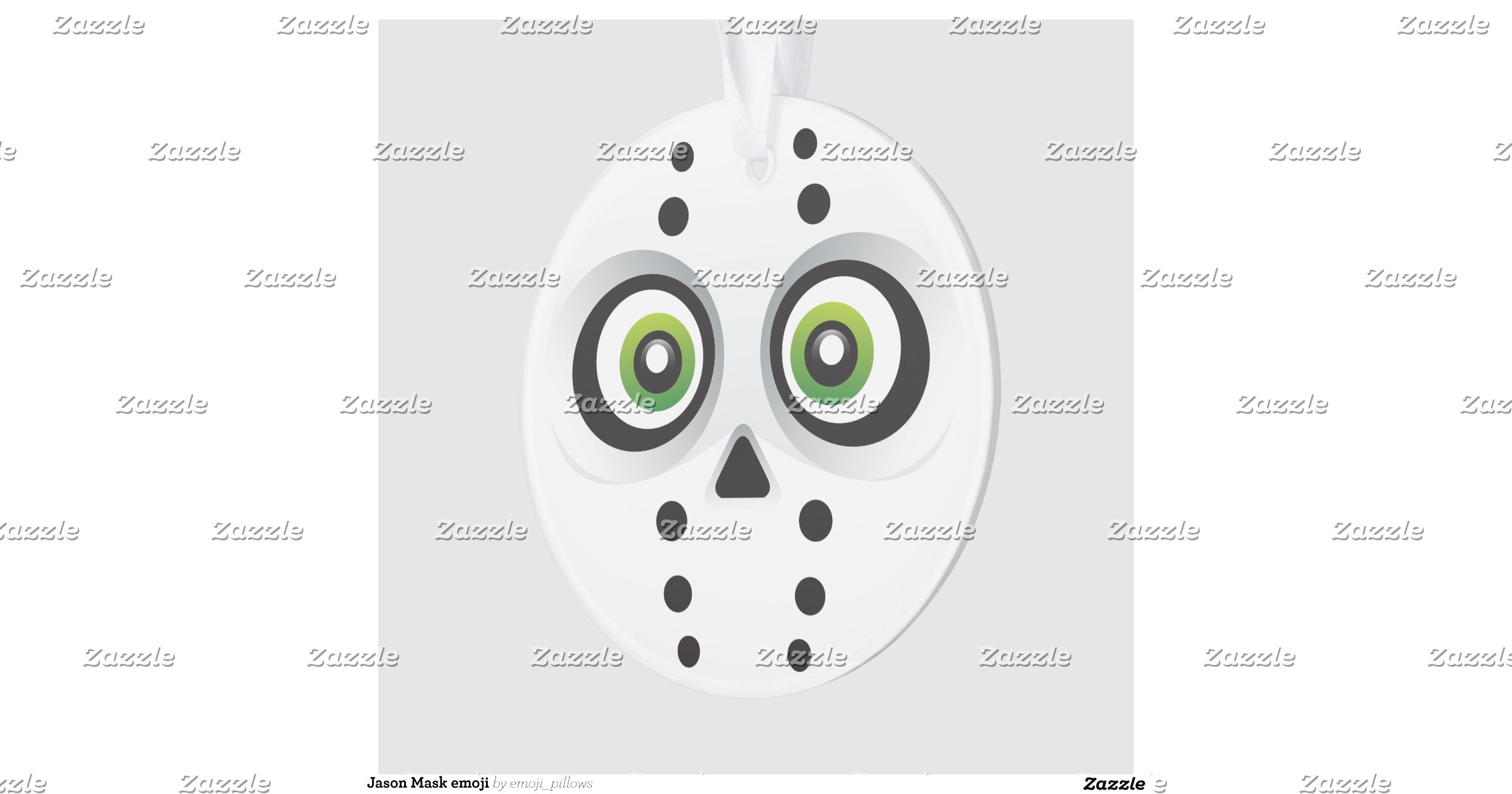 Jason Mask emoji Zazzle