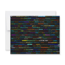 Jason Text Design I Invitation