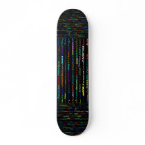 Jason Text Design I Skateboard by SjStevenson Jason Text Design I Skateboard