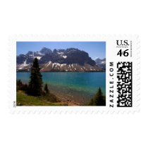 Jasper Canada Lakes Mountains postage