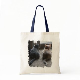 Jasper & Kaylee Kitten Tote Bag bag