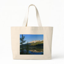Jasper Lakes Reflections National Park Tote Bags
