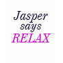 Jasper says RELAX (black & pink) Shirt