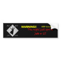 Jatt Zone bumper stickers