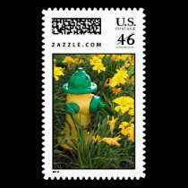 Jaune et gree stamps