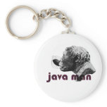 Java Clay Man Key Chain