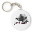 Java Clay Man keychains