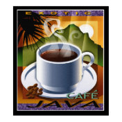 Java Coffee Print