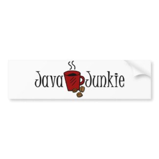 Java Junkie - Bumper Sticker