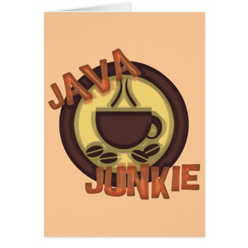 JAVA JUNKIE CARD