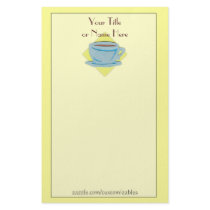 Java Stationery by Customizables Java Stationery
