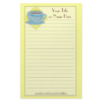 Java Stationery by Customizables Java Stationery