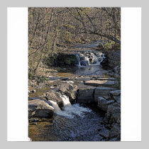 Java Village Falls Poster posters