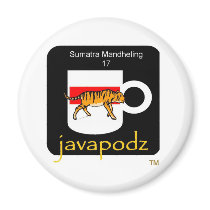 JavaPodz Sumatra Mandehling magnets