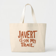 Javert is on my Trail Canvas Bags