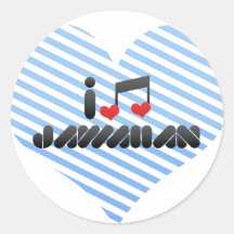Jawaiian fan sticker
