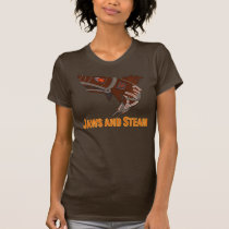 Jaws and Steam Alternate t-shirts