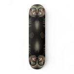 Jaws Fractal Artwork Custom Skate Board