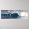 Jaws Surfing Canvas Print