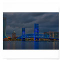 jax blue bridge HDR posters by LBmedia jax blue bridge HDR posters