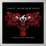 Jay Arseno "From The Ashes" Album Cover Poster