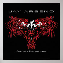 Jay Arseno "From The Ashes" Album Cover Poster