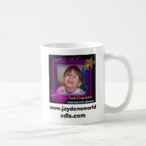 jayden's world help raise awareness, www.j... mugs