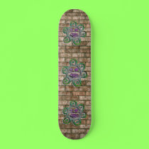 Jayuya on brick wall Skateboard skateboards
