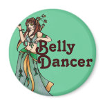 Jazayre Belly Dancer Magnets