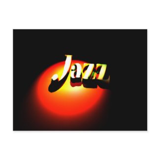 Jazz9 postcard