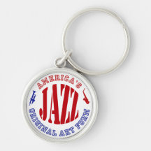 Jazz, America's Original Art Form Key Chain