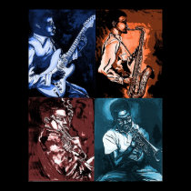 jazz and blues posters