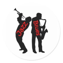 Jazz and Blues stickers by jazzbluesboutique Jazz and Blues stickers