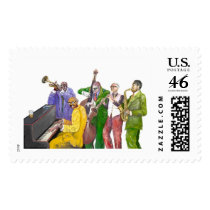 "Jazz band" postage