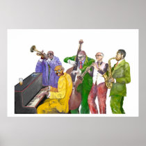 "Jazz band" Print
