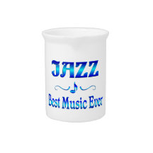 Jazz Best Music Drink Pitcher