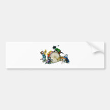 Jazz Cats Bumper Stickers