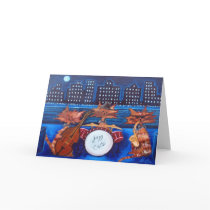 Jazz Cats Greeting Card