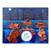 Jazz Cats Print