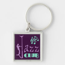 Jazz Club Key Chains