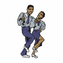 Jazz Dancers embroidered shirts by ZazzleEmbroidery Jazz Dancers embroidered shirts