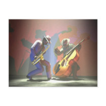 Jazz Duel postcards