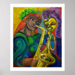 Jazz Duo Print