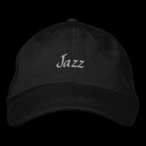 Jazz Embroidered Baseball Cap embroidered hats