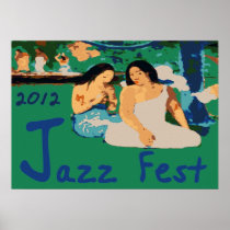 Jazz Fest 2012, Sitting by the tree posters