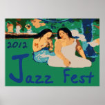 Jazz Fest 2012, Sitting by the tree Poster