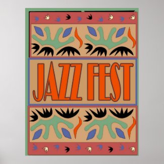 Jazz Fest After Matisse print