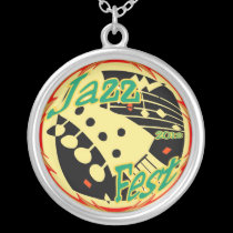 Jazz fest Guitar 12 necklaces