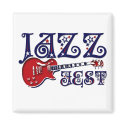 JAZZ FEST magnets by dgpaulart JAZZ FEST magnets